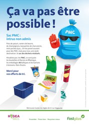 Aidez-nous à éliminer les intrus du sac PMC !