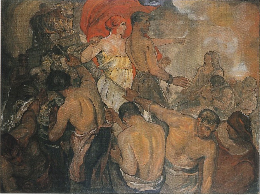 LA CHUTE DU VEAU D'OR