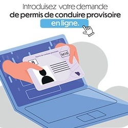 BelDrive - Demande de permis PROVISOIRE en ligne